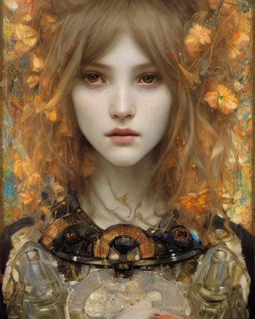 Image similar to surreal beauty by Edgar Maxence and Ross Tran