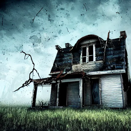 Prompt: abandoned house, cinematic, detailed, clean, realistic