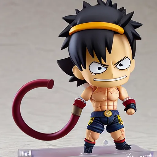 Prompt: nendoroid luffy Gear fourth