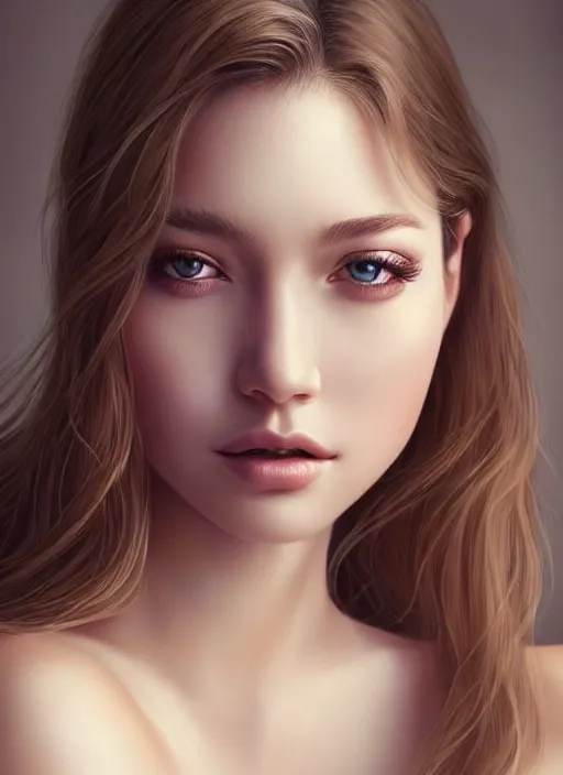 Image similar to a gorgeous female photo, professionally retouched, soft lighting, realistic, smooth face, full body shot, torso, dress, perfect eyes, wide angle, sharp focus on eyes, 8 k high definition, insanely detailed, intricate, elegant, art by artgerm and jason chan and johannes wessermark