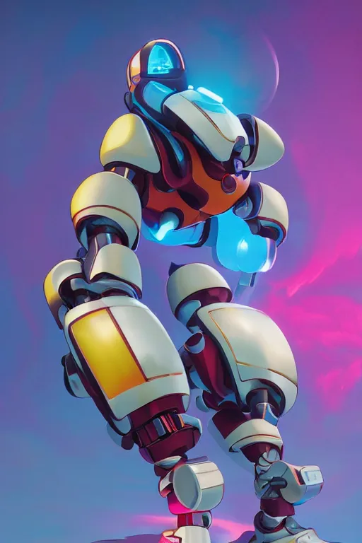 Image similar to metabots medabots medarotto medarot robot minimalist comics helmet mask neon cybereye, behance hd by jesper ejsing, by rhads, makoto shinkai and lois van baarle, ilya kuvshinov, rossdraws global illumination ray tracing hdr radiating a glowing aura