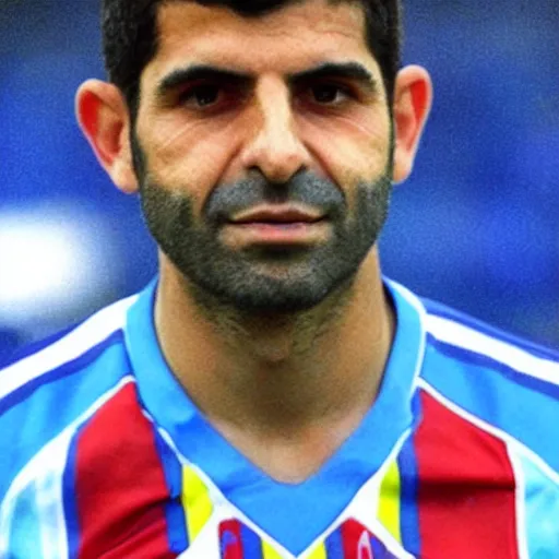Image similar to picture of the face of manuel pablo from deportivo de la coruna
