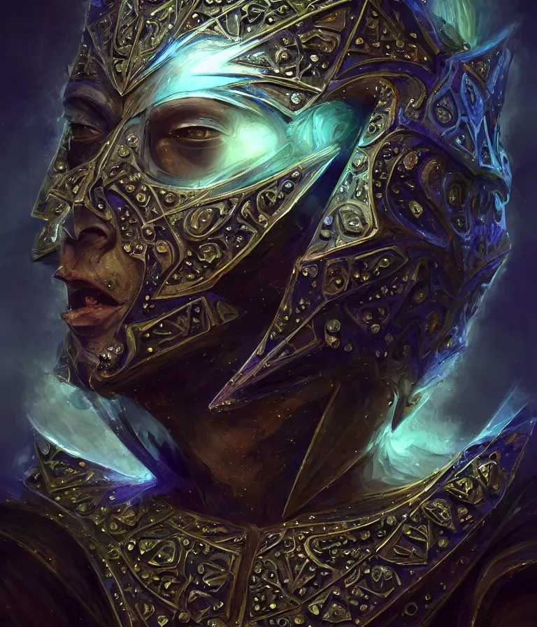 Image similar to front!!! shot of a court jester!!! character, mesmerizing fractal hypercubes, obsidian, dark holography!!!, future, metallic galactic, crystalline edges, polygonal, elegant, highly detailed, centered, (((artstation, concept art, jagged, sharp focus, artgerm, Tomasz Alen Kopera, Peter Mohrbacher, donato giancola, Joseph Christian Leyendecker, WLOP, Boris Vallejo))), ((raytracing)), mugshot!!!!!, ugly!!!!!!, octane render, nvidia raytracing demo, octane render, nvidia raytracing demo, octane render, nvidia raytracing demo, 8K