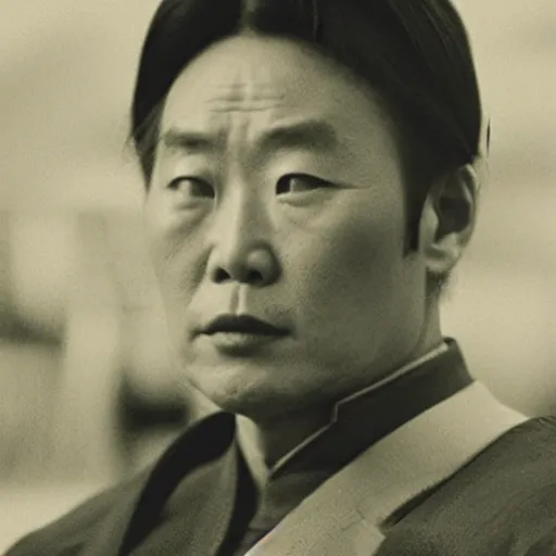 Image similar to an collosal film still of general quan yu