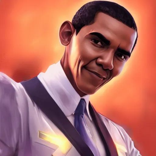 Prompt: super mario has barack obama face, highly detailed, digital painting, artstation, concept art, smooth, sharp focus, illustration, art by artgerm and greg rutkowski and alphonse mucha