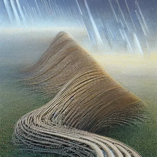 Prompt: A Landscape by Peter Gric