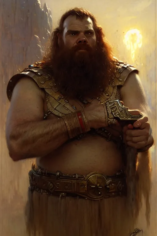 Prompt: gimli by gaston bussiere bayard wu, greg rutkowski, giger, maxim verehin, drew struzan