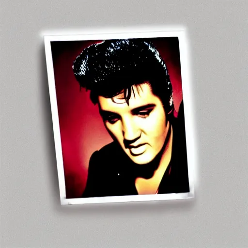 Image similar to bootleg Elvis Presley