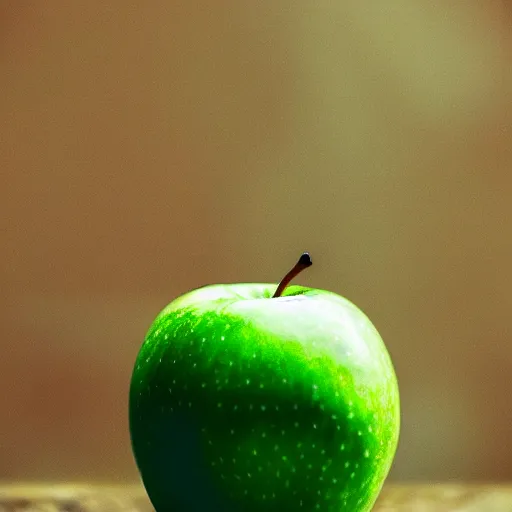 Image similar to a beautiful photo of a green apple