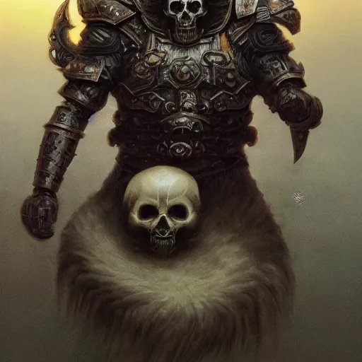 Image similar to skull demigod black armor, anthropomorphic shiba inu, shiba inu face, demigod, stuning 3 d render, masterpiece, glowing aura, by donato giancola and greg rutkowski and wayne barlow and zdzisław beksinski, realistic face