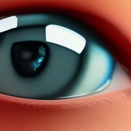 Prompt: hyper realistic eye, 3d render final fantasy style