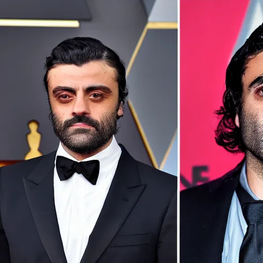 Prompt: plastic oscar isaac