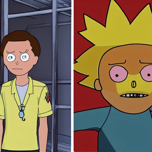 Prompt: Michael J Fox as Morty Smith