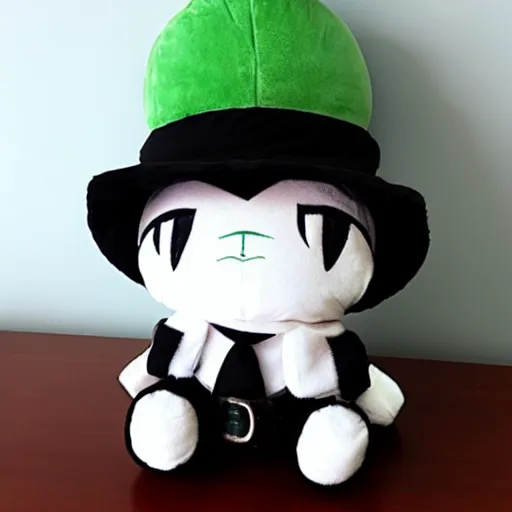 Prompt: cute fumo plush of a master detective