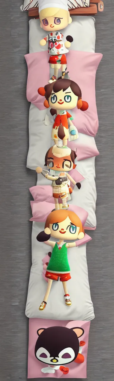 Image similar to animal crossing dakimakura