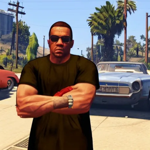 Prompt: “Marky Mark in GTA V”