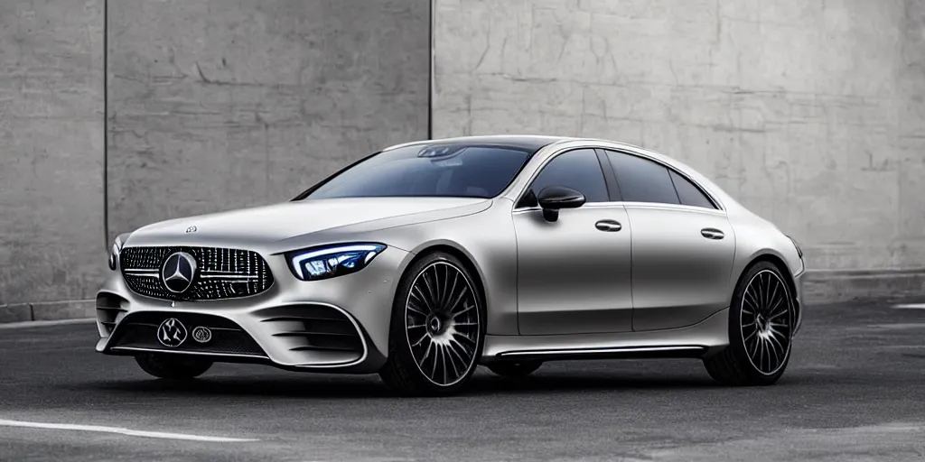 Image similar to “2022 Mercedes 560 SEC, ultra realistic, 4K”