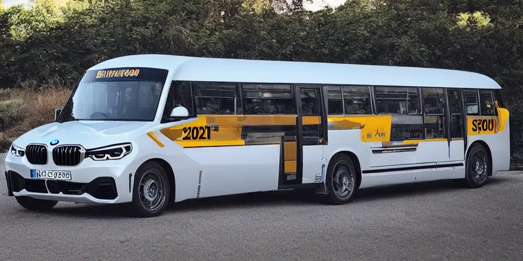 Prompt: “2022 BMW School Bus”