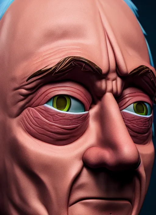 Prompt: morty smith from rick and morty closeup photograph dslr photorealistic, studio lighting, ektachrome, detailed, intricate, face detail