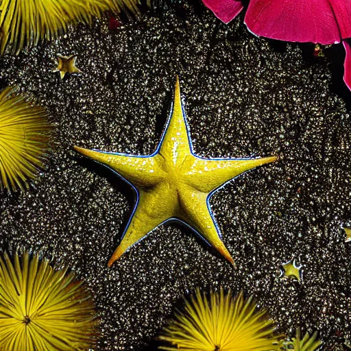 Prompt: national geographic professional photo of staryu, award winning