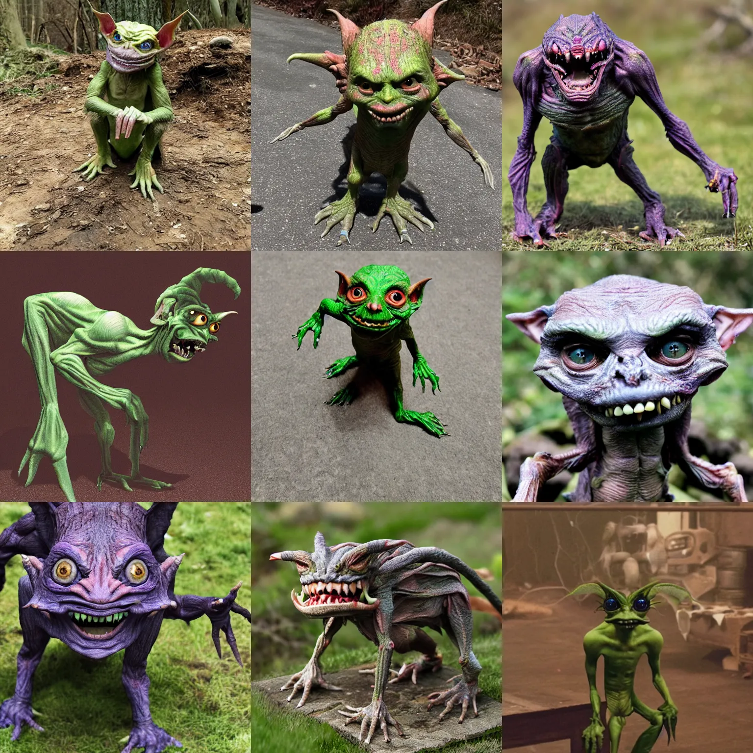 Tbh Creature Drawings (normal and rendered) by SmartSponge on