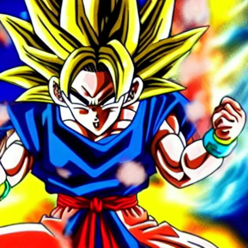 Image similar to goku