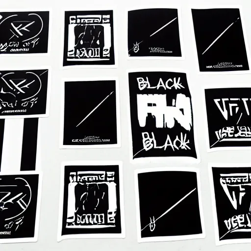 Image similar to black on white vetements graphic design stickers in style of david rudnick, eric hu, y 2 k, brutalism