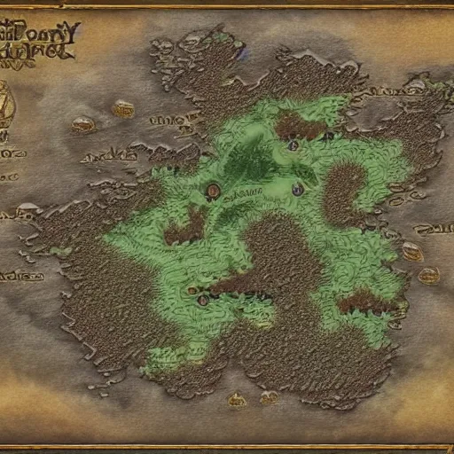 Image similar to fantasy cartographer map extremely detailed