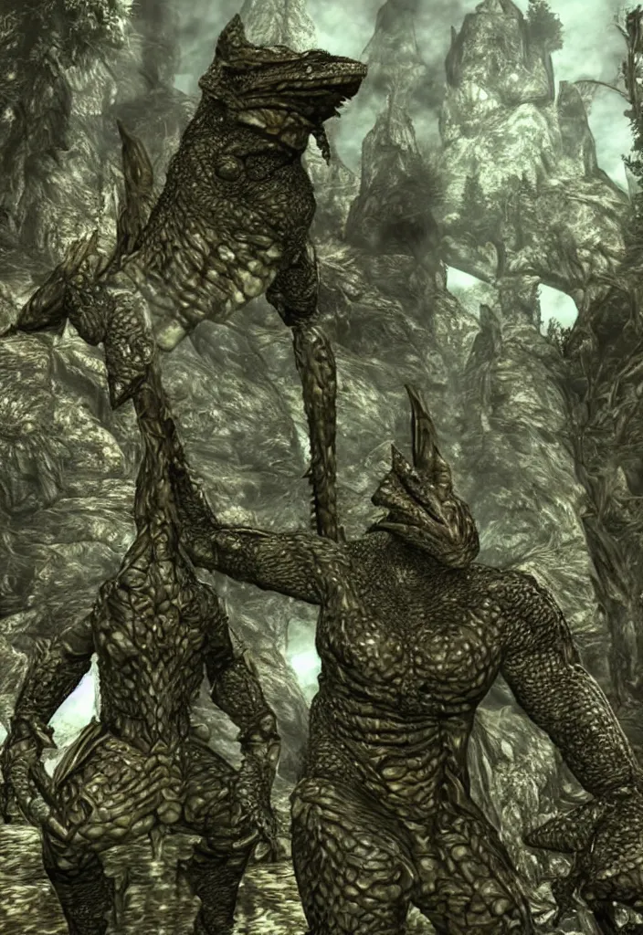 Image similar to argonian character skyrim