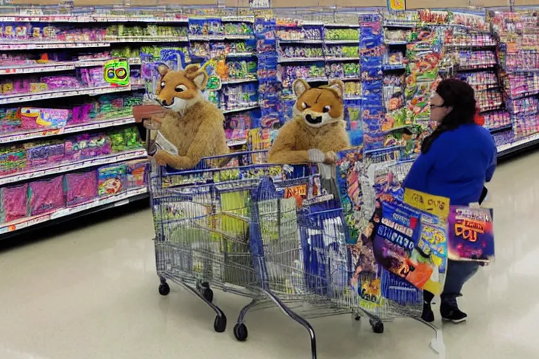 Image similar to photo of fursonas for sale at walmart