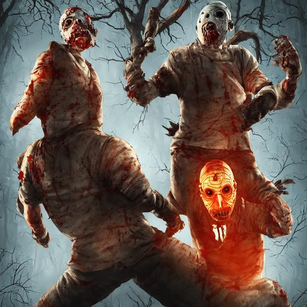 Image similar to dead by daylight killer art