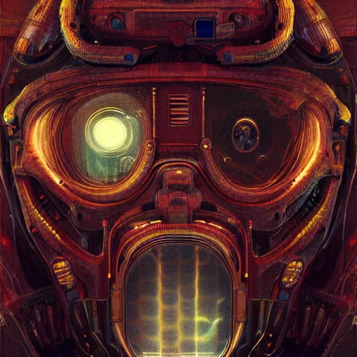 Image similar to hyperrealistic portrait of a squid monster astronaut, full body portrait, well lit, intricate abstract. cyberpunk, intricate artwork, by Tooth Wu, wlop, beeple. octane render,in the style of Jin Kagetsu, James Jean and wlop, highly detailed, sharp focus, intricate concept art, digital painting, ambient lighting, 4k, artstation