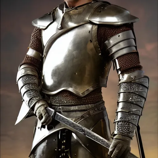 Prompt: cinematic shot armor and sword made entirely out of glass on display, hyper realistic, mood lighting, fantasy, detailed face, highly detailed, super realistic, perfect lighting
