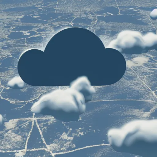 Prompt: sdf cloud render