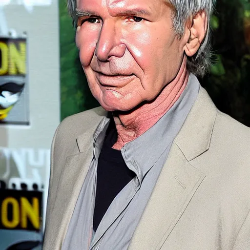 Prompt: Harrison FORD as Legolas