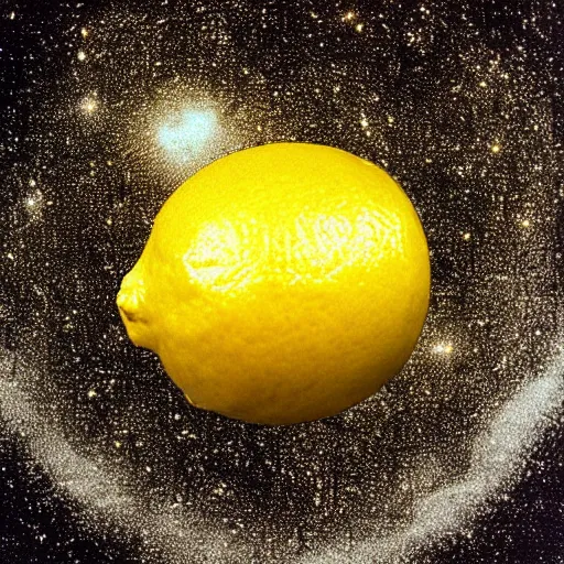 Image similar to lemon photo by hubble telescope