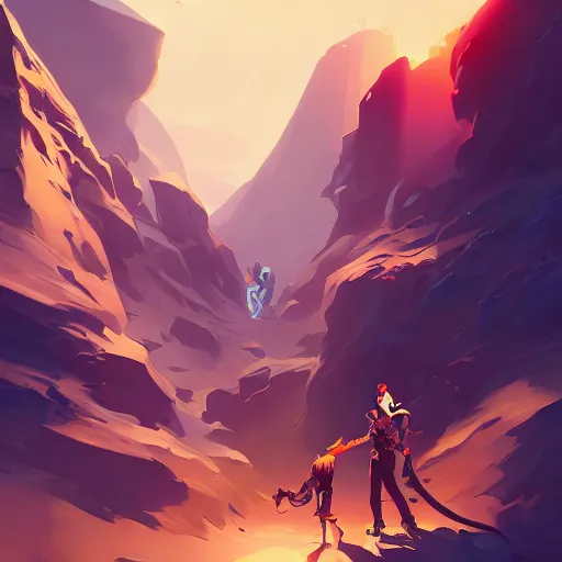 Prompt: hero world rockoa €™ s modern life, behance hd by jesper ejsing, by rhads, makoto shinkai and lois van baarle, ilya kuvshinov, rossdraws global illumination