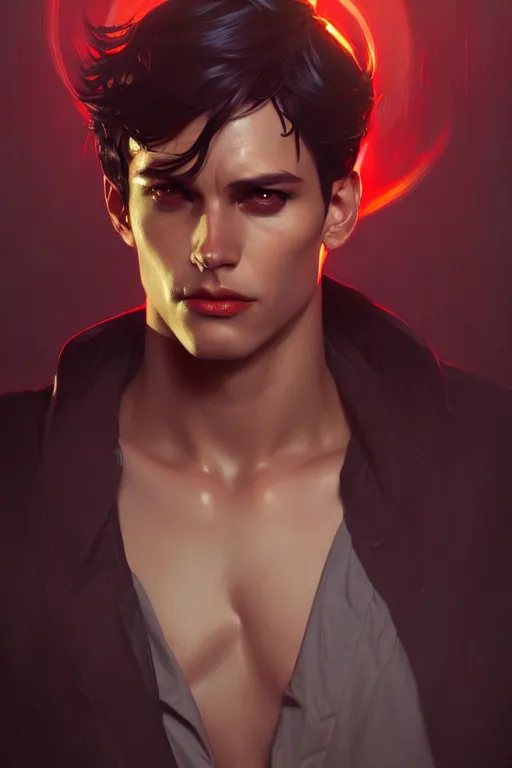 Prompt: a portrait of jason todd, fantasy, sharp focus, intricate, elegant, digital painting, artstation, matte, highly detailed, concept art, illustration, ambient lighting, art by ilya kuvshinov, artgerm, alphonse mucha, and greg rutkowski