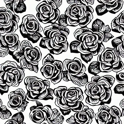 Image similar to old school, retro vintage doodle tattoo seamless pattern. rose, skull, knife. - h 6 4 - w 8 9 6