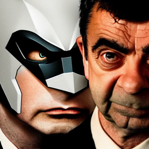 Prompt: Rowan Atkinson as Batman, 4k, detailed, dinamic lighting