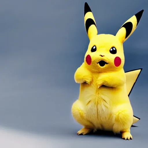 Image similar to national geographic professional photo of pikachu, award winning