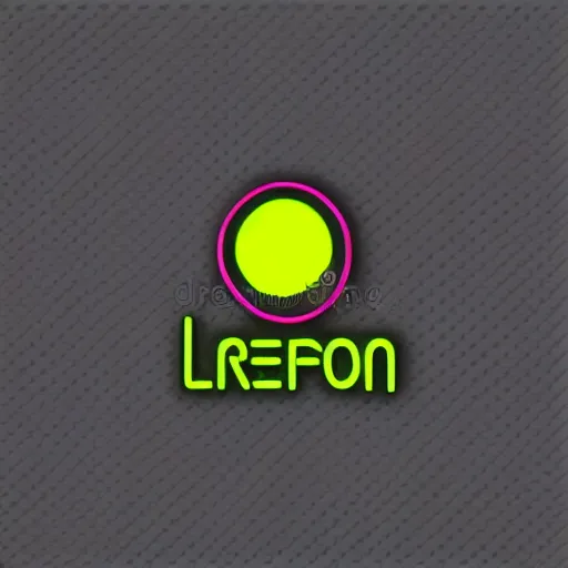 Image similar to neon professor logo , vector illustration