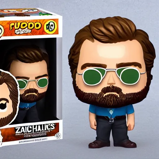 Image similar to zach galifianakis funko pop