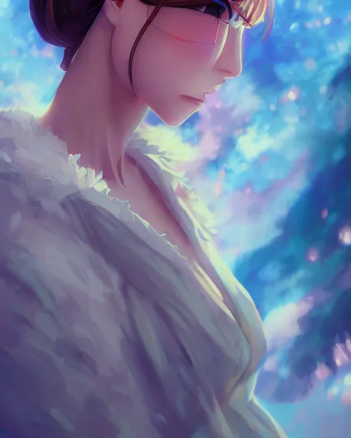 Prompt: anime illustration of a woman entranced bewitched mesmerized hypnotized, portrait by artgerm and wlop, digital art, highly detailed, dynamic lighting, cinematic composition, concept art, sharp focus, colorful, photorealistic, 8 k