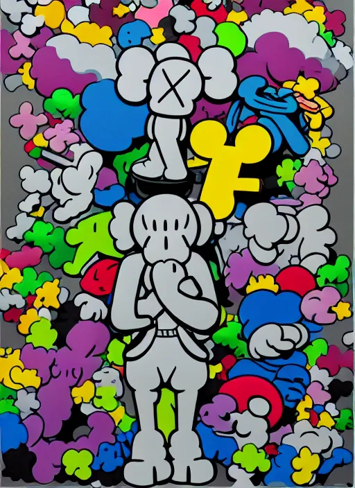 Image similar to kaws artwork