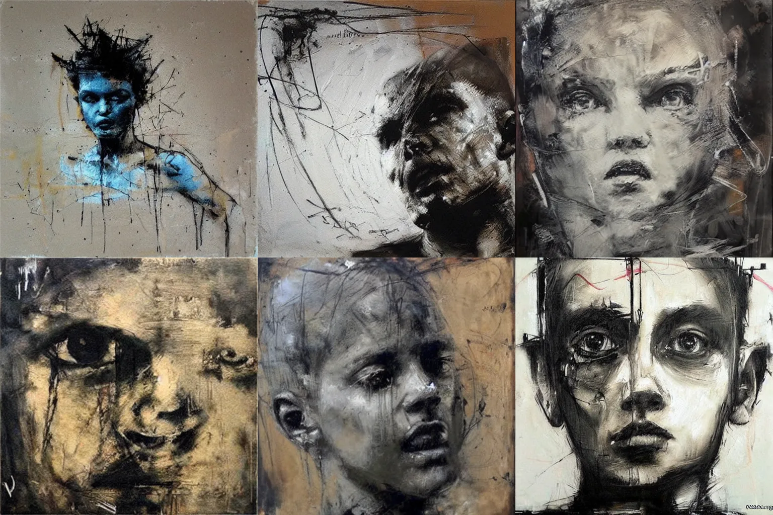 Prompt: Art made by Guy Denning