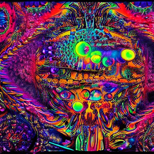 Image similar to psychedelic dmt trip, realism.