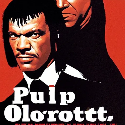 Image similar to pulp fiction movie poster