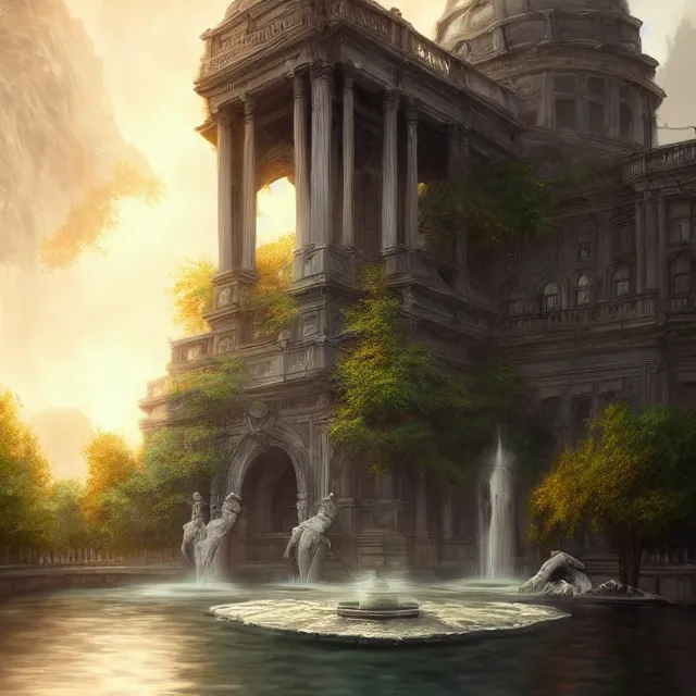 Prompt: epic professional digital art of ⛲️ 💂 📚 😤, best on artstation, breathtaking, epic, stunning, gorgeous, much detail, much wow, cgsociety, wlop, pixiv, behance, deviantart, masterpiece, UHD, 8K