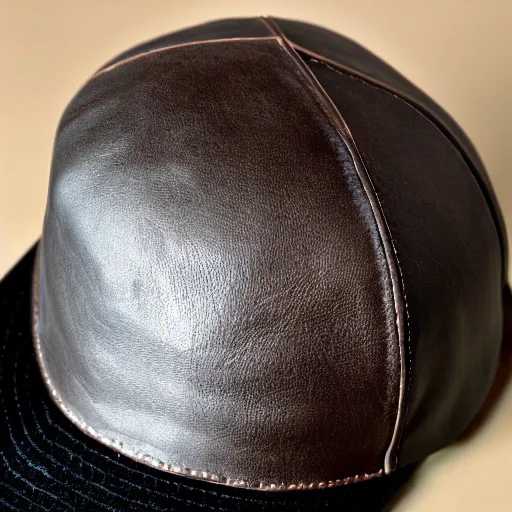 Image similar to leather patch hat photo, realistic